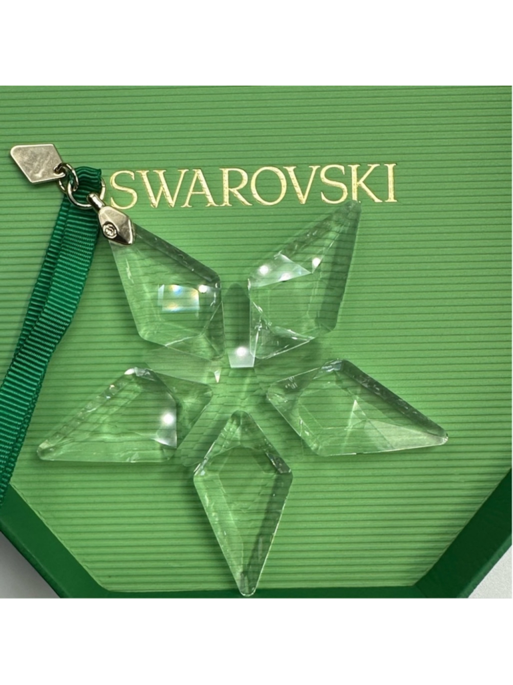 2023 Swarovski Christmas Ornament Crystal Snowflake Star Annual Edition